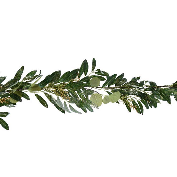 Everlands Green Leaf Garland image 0