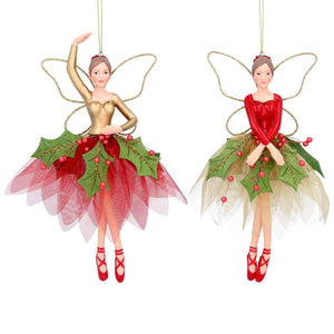 Gisela Graham Resin Holly Fairy (Assorted Designs) image 0