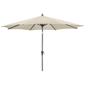 Platinum Riva 3m Round Crank & Tilt Parasol – Champagne (Ivory) image 11