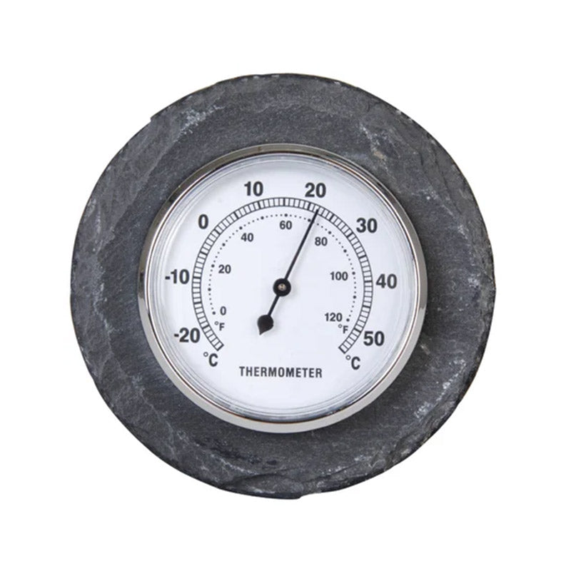 Round Slate Thermometer image 0
