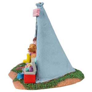 Lemax Girls Backyard Camping image 2