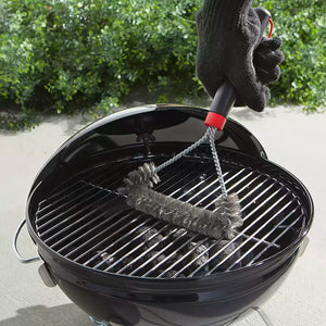 Weber Three Sided Barbecue Brush, 30cm image 1