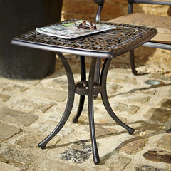Hartman Amalfi Square Side Table in Bronze image 0