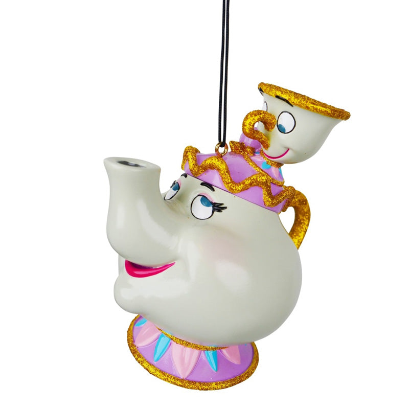 3D Mrs Potts &amp; Chip Ornament image 0