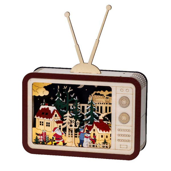 Lumineo LED Plywood TV image 0