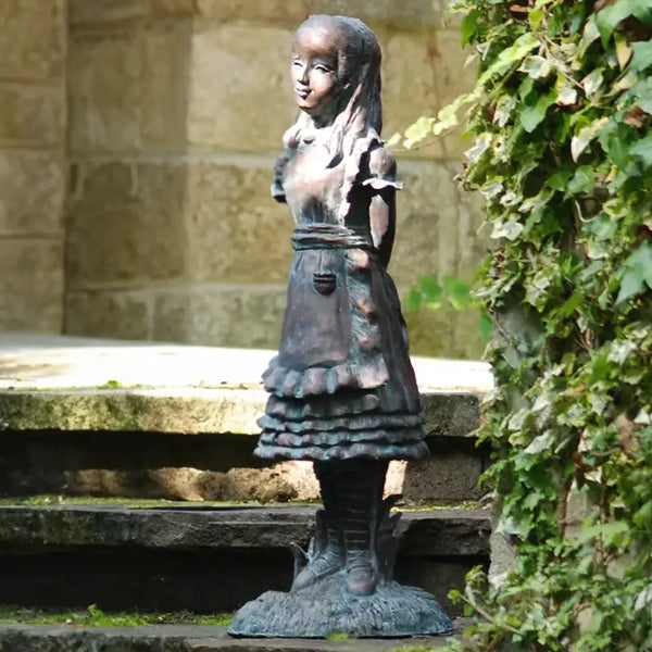 Home & Garden UK Alice in Wonderland Statue Set (Set of 5) image 1