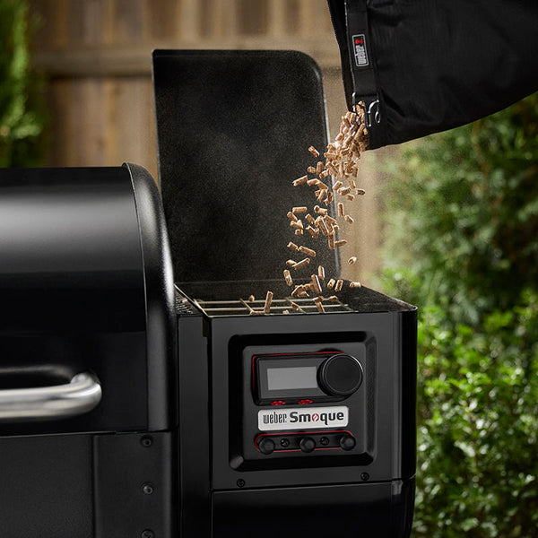 Weber Smoque Wood Pellet Smoker Barbecue image 4