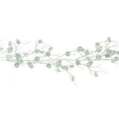 Floralsilk Sparkle Pinecone Garland image 0