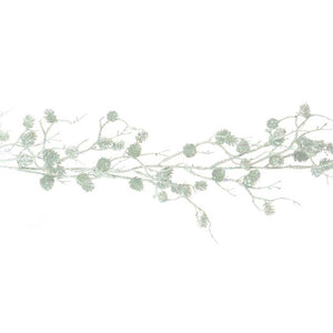 Floralsilk Sparkle Pinecone Garland image 0