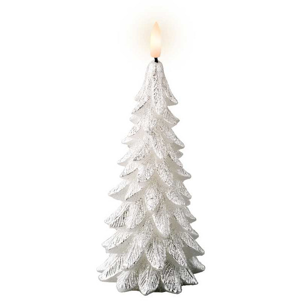 Lumineo Silver LED Tree Candle image 0