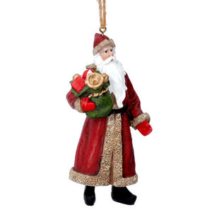 Gisela Graham Resin Nostalgia Santa image 0