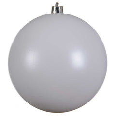 Decoris XL Shatterproof Bauble in Winter White image 0