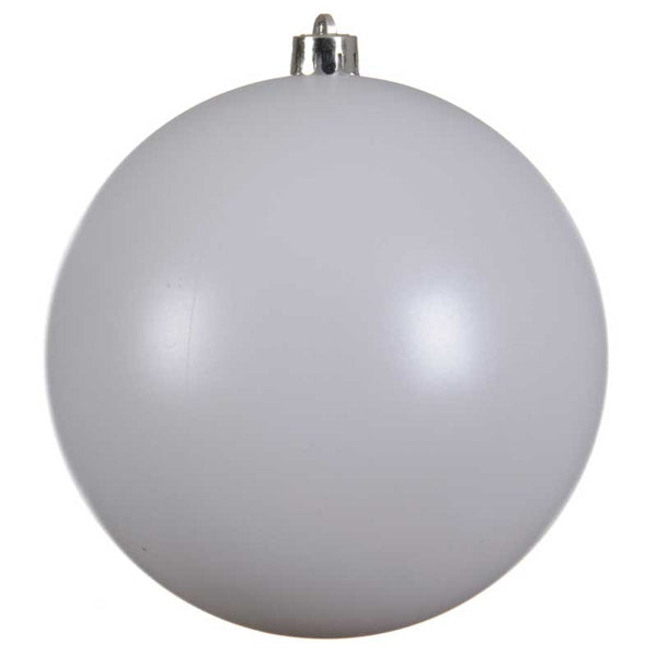 Decoris XL Shatterproof Bauble in Winter White image 0