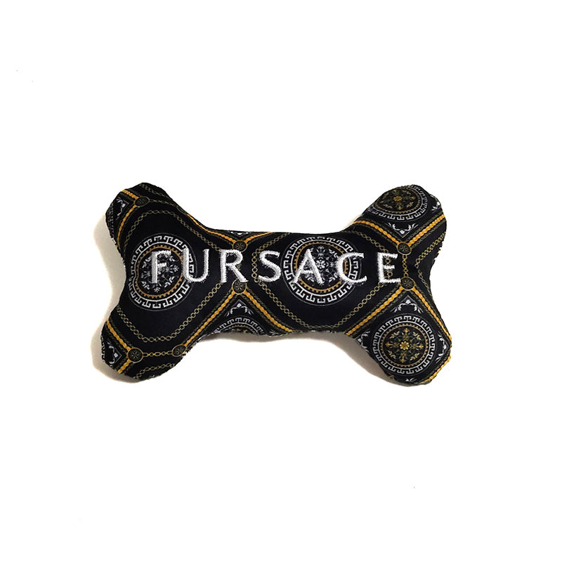 CatwalkDog Fursace Bone Plush Dog Toy image 0