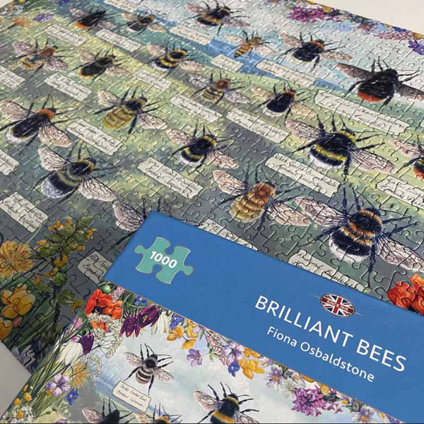 Gibsons Brilliant Bees 1000 Piece Jigsaw Puzzle image 5