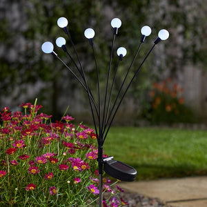 Smart Garden 8-Stem GloGlobes Stake Light - Cool White image