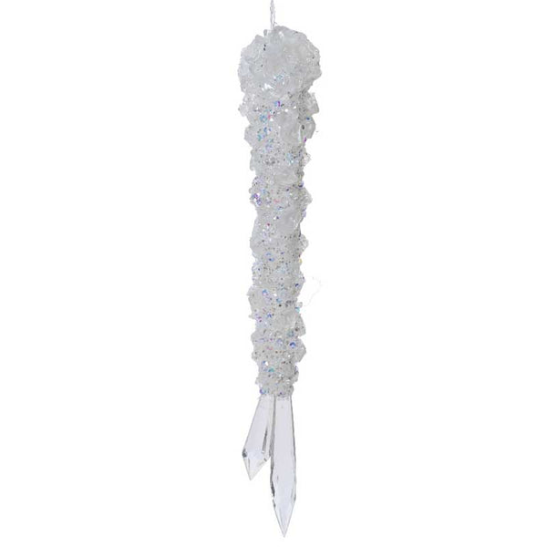 Decoris Acrylic Glitter Icicle - 38cm image