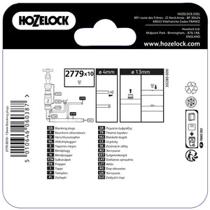 Hozelock Blanking Plugs (Pack of 10) image 1