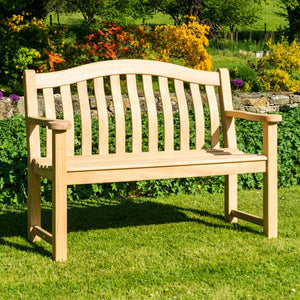 Alexander Rose Roble Turnberry Garden Bench - 4ft image 0