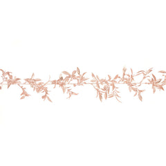 Floralsilk Rose Gold Sparkle Mini Leaf Garland image 0