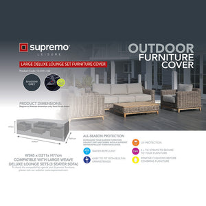 Supremo Cover for Large Deluxe Lounge Set, 345cm x 211cm image 1