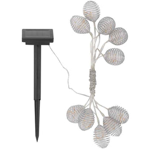 Smart Solar 10 Warm White Spiralight String Lights image 3