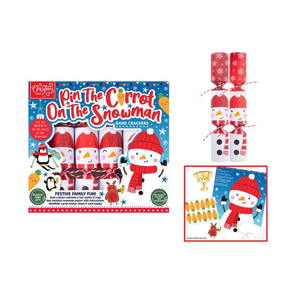 Pin The Carrot On The Snowman Crackers image 0