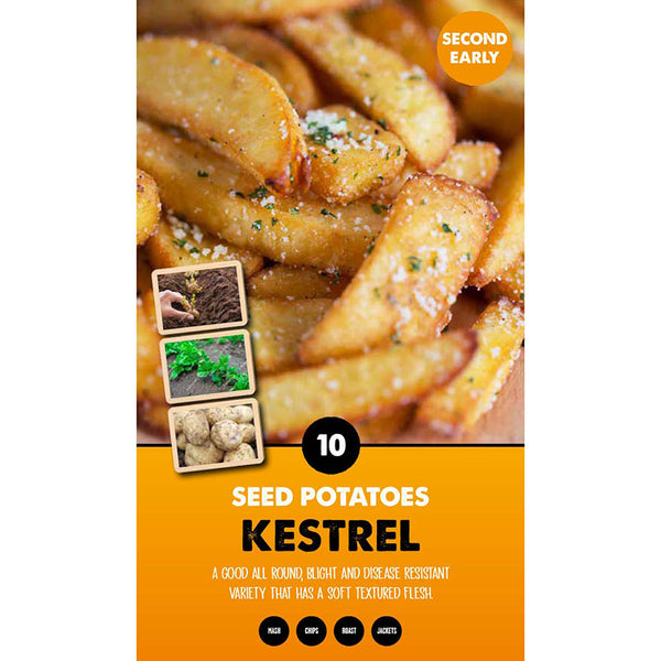 Kestrel Second Early Seed Potatoes - Pack of 10 image