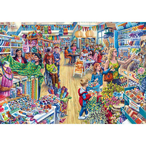 Gibsons Crafter's Paradise 250 XL Piece Puzzle image 0