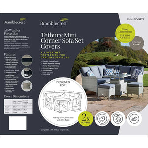 Bramblecrest Covers for Tetbury Mini Corner Sofa Set image 1