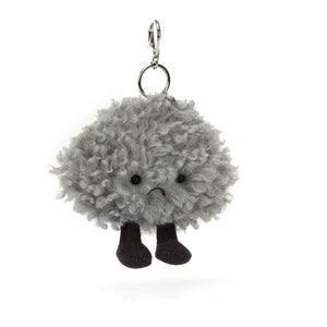 Jellycat Amuseables Storm Cloud Bag Charm - Grey image 0
