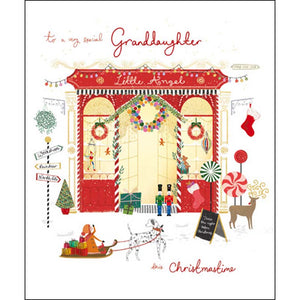 Woodmansterne Very Special Granddaughter Christmas Card image 0