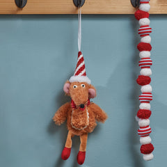 Three Kings Razza Rat Pendant - Gingerbread image 0