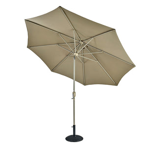 Hartman Buxton 6 Seat Garden Dining Set in Maize with Parasol image 4