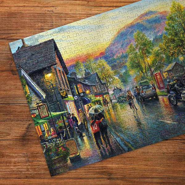 Gibsons Grasmere By Twilight 500 Piece Puzzle image 2