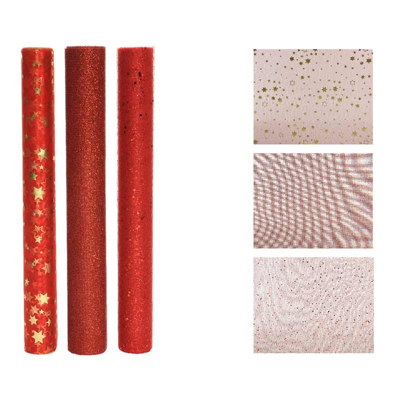 Decoris Red Fabric Roll (Assorted Designs) image 0