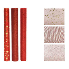 Decoris Red Fabric Roll (Assorted Designs) image 0