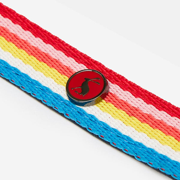 Joules Rainbow Stripe Dog Lead image 1