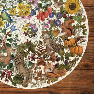 Gibsons The Art File: Nature's Seasons 500 Piece Puzzle image 2