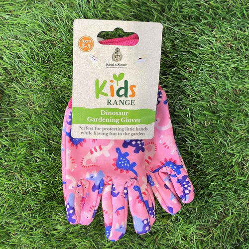 Kent & Stowe Kids Dinosaur Gardening Gloves (Age 3-5) image 1