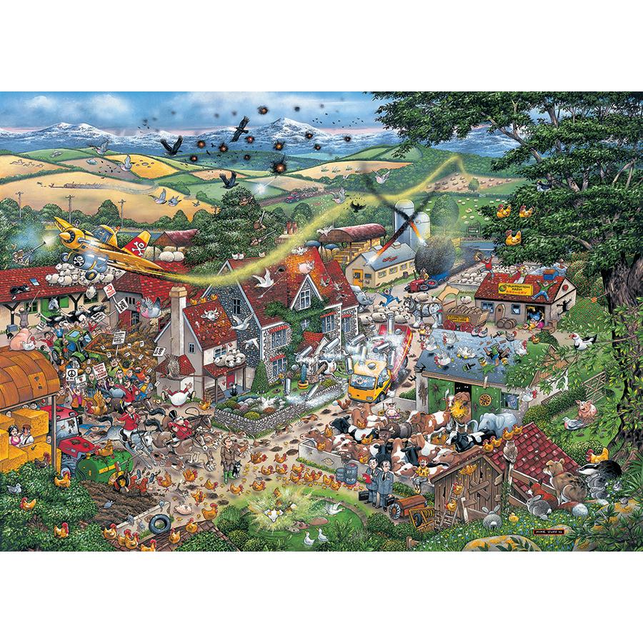 Gibsons I Love the Farmyard 1000 Piece Jigsaw Puzzle image 0