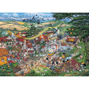 Gibsons I Love the Farmyard 1000 Piece Jigsaw Puzzle image 0