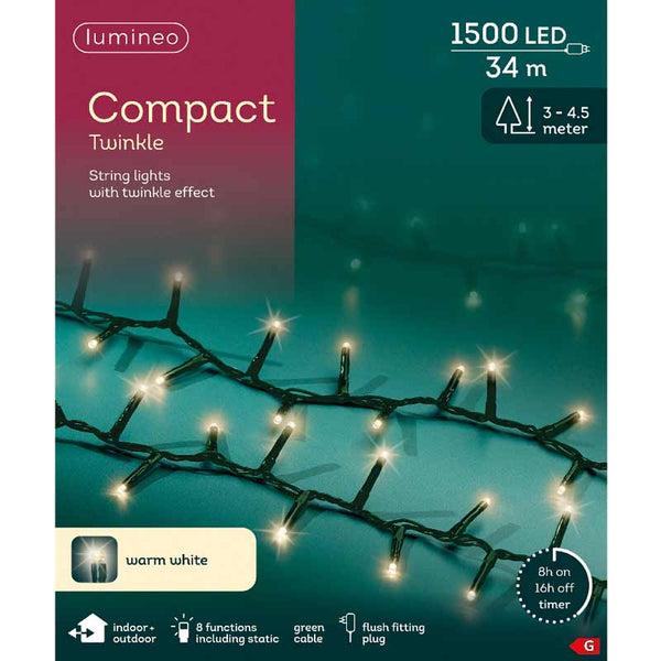 Lumineo Compact Twinkle String Lights image 43