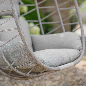 Bramblecrest Santiago Folding Hanging Egg Chair in Mocha image 2