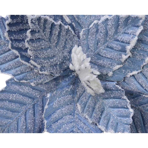Everlands Large Winter Sky Poinsettia Clip (Assorted Designs) image 2