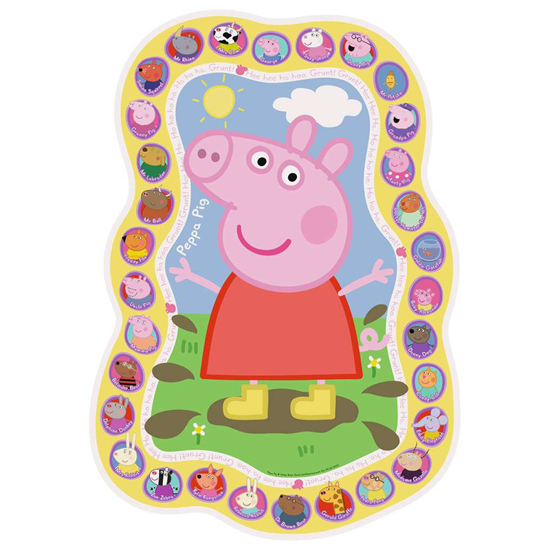 Ravensburger Floor Puzzle Peppa Pig Shape 24 pieces image 0