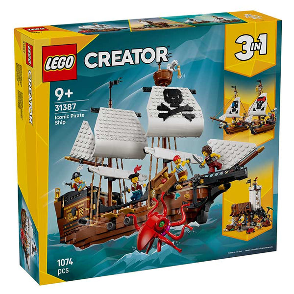 LEGO® Creator 3 in 1 Iconic Pirate Ship (31387) image 1