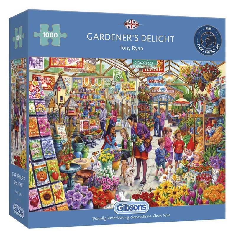Gibsons Gardener's Delight 1000 Piece Jigsaw Puzzle image 0