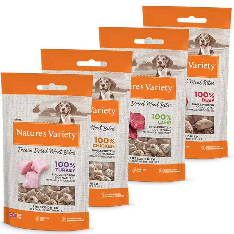 Nature's Variety Freeze Dried Meat Bites image 0