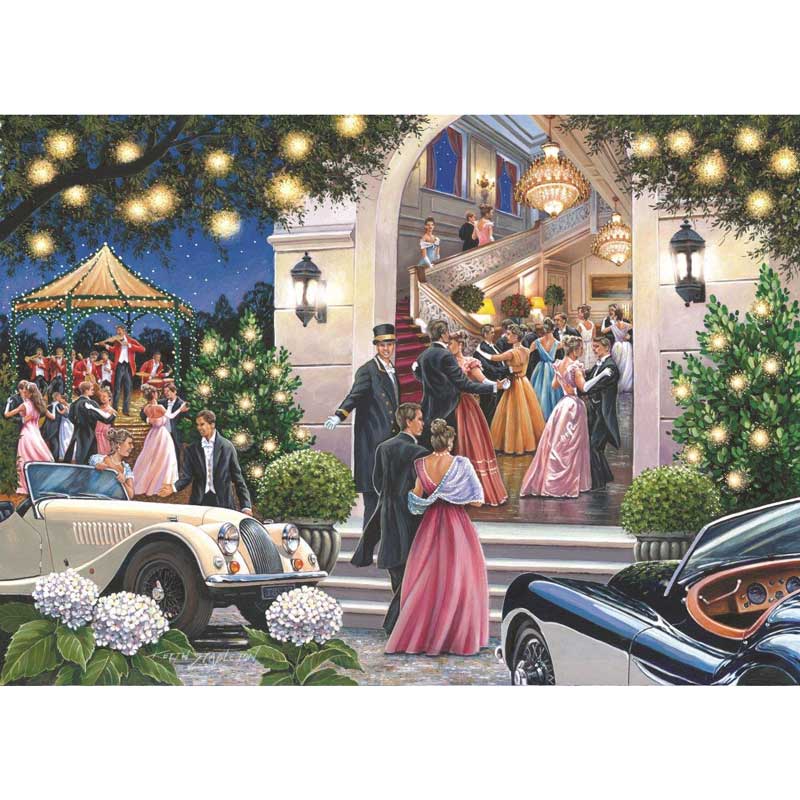 House Of Puzzles High Society 1000 Piece Jigsaw Puzzle image 0